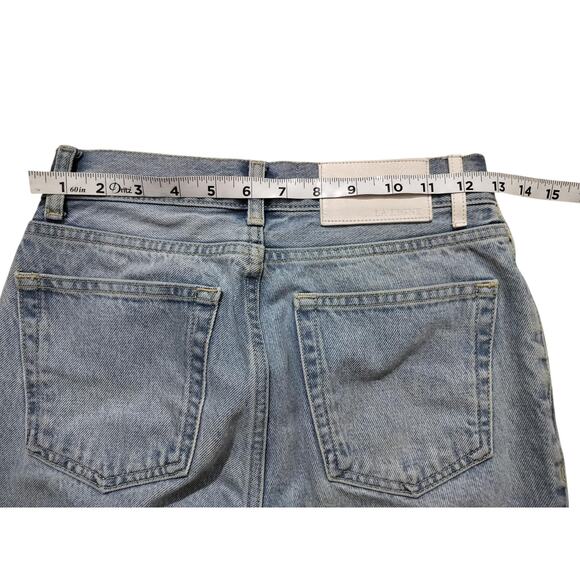 La Ligne Molly high-rise straight ligh blue jean size 23 - Picture 10 of 12